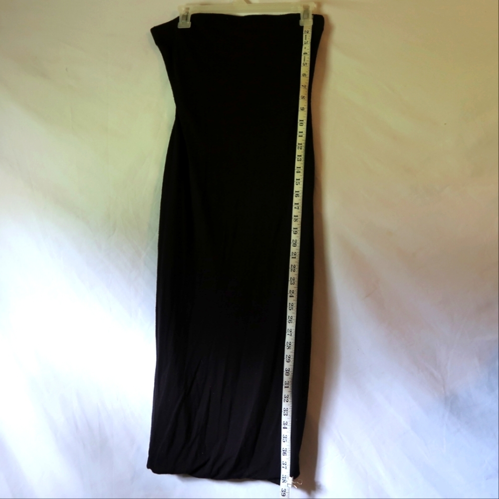Black Strapless Dress